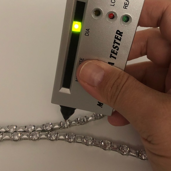 18k 63ct Multi-Stone Tennis Necklace - Picture 14 of 16